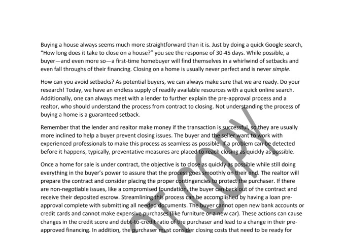 write a professional real estate blog with your SEO keywords